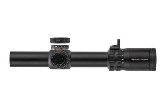 PA GLx 1-6x24mm first focal plane illuminated reticle rifle scope.